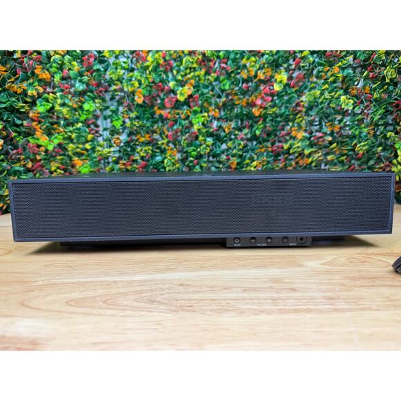 Zvox Z-Base 220 Low Profile Single Cabinet Soundbar Home Theater TESTED + Remote - Picture 6 of 13